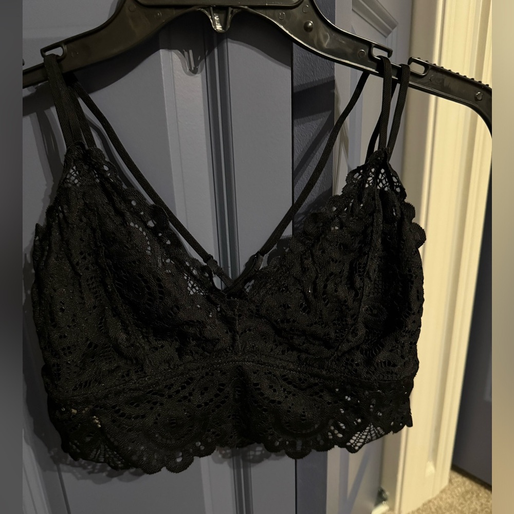 Black bralette